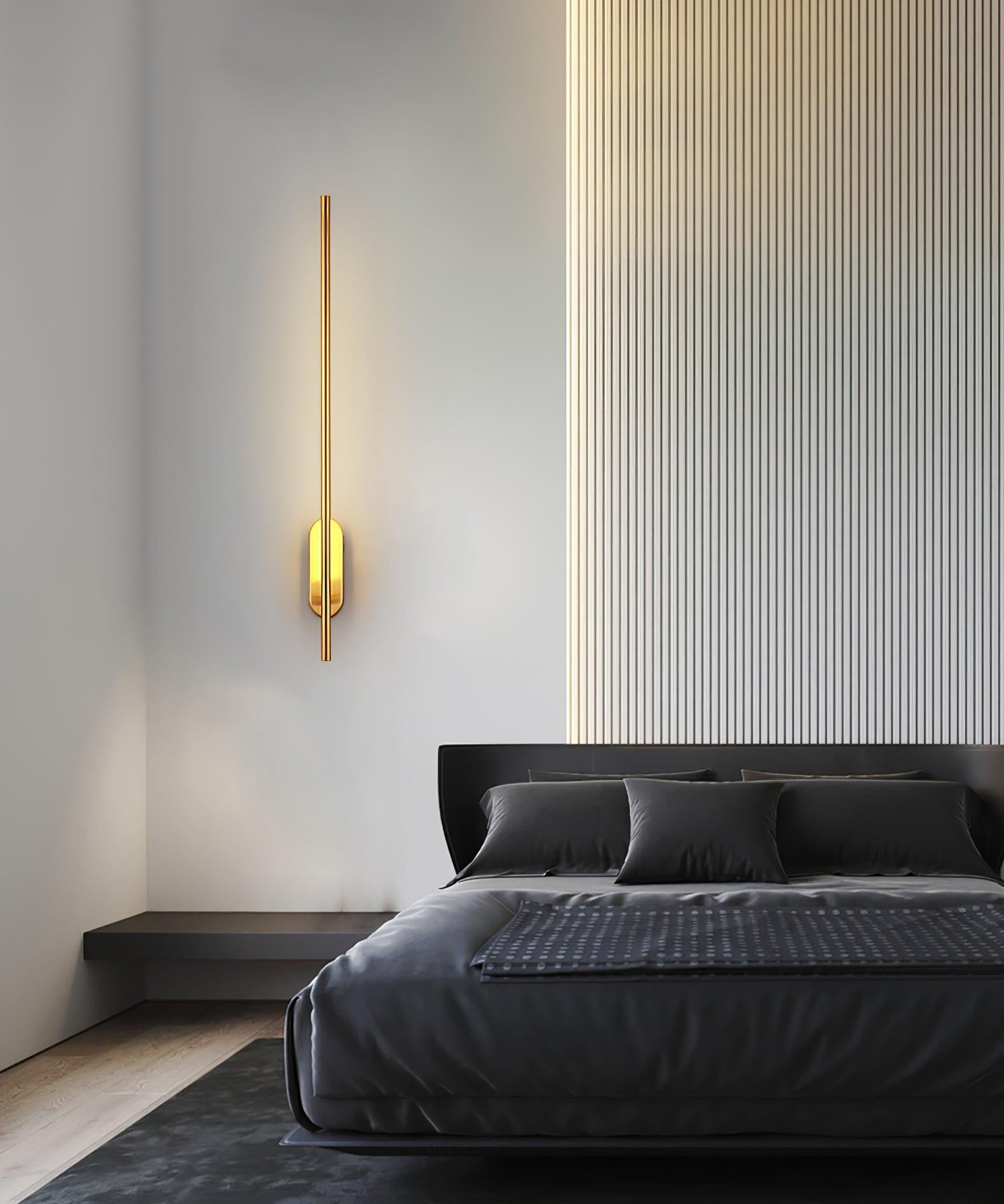 Linnen Rod Wall Sconce