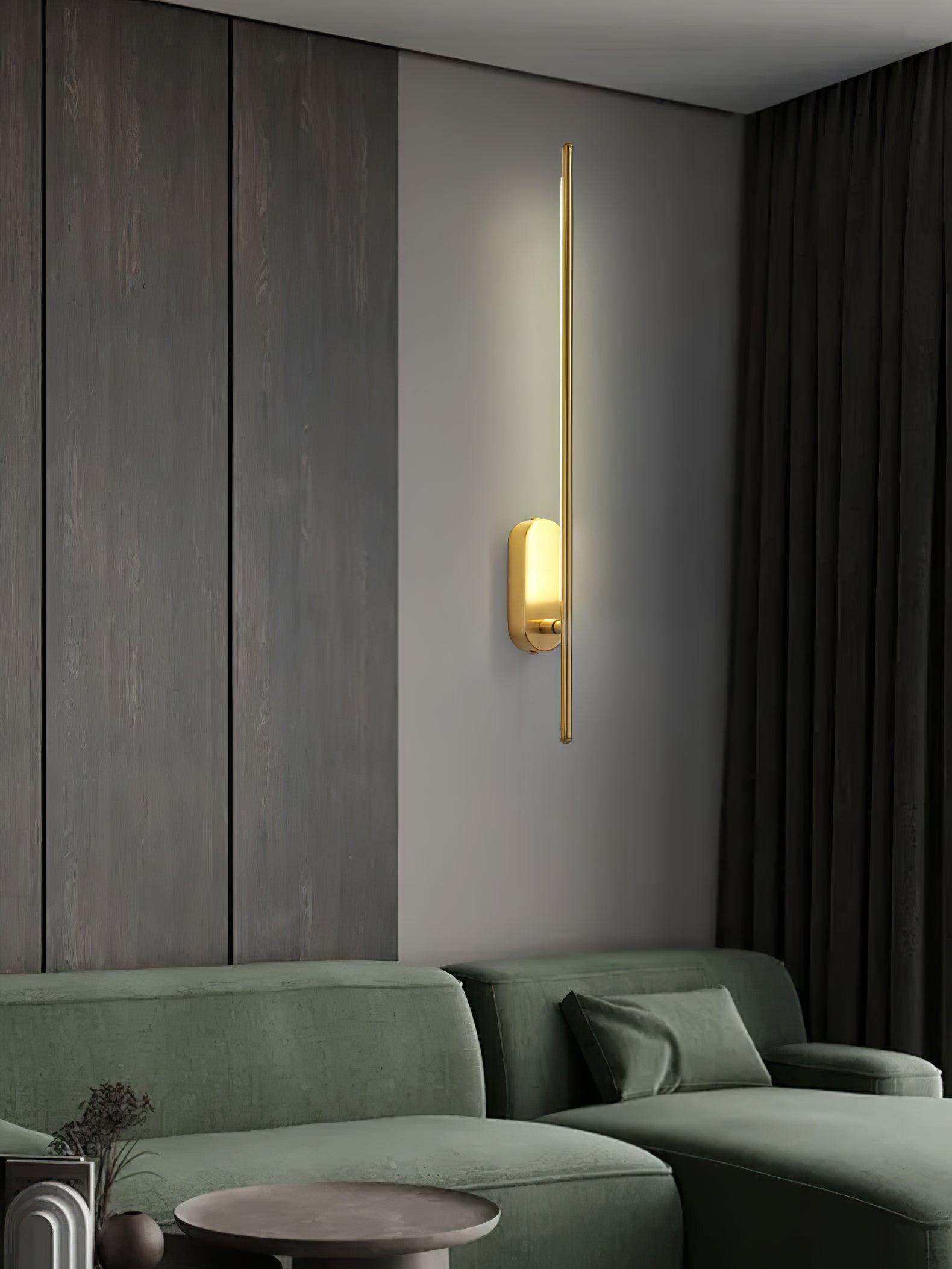 Linnen Rod Wall Sconce
