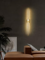 Linnen Rod Wall Sconce
