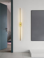 Linnen Rod Plug-in Wall Sconce