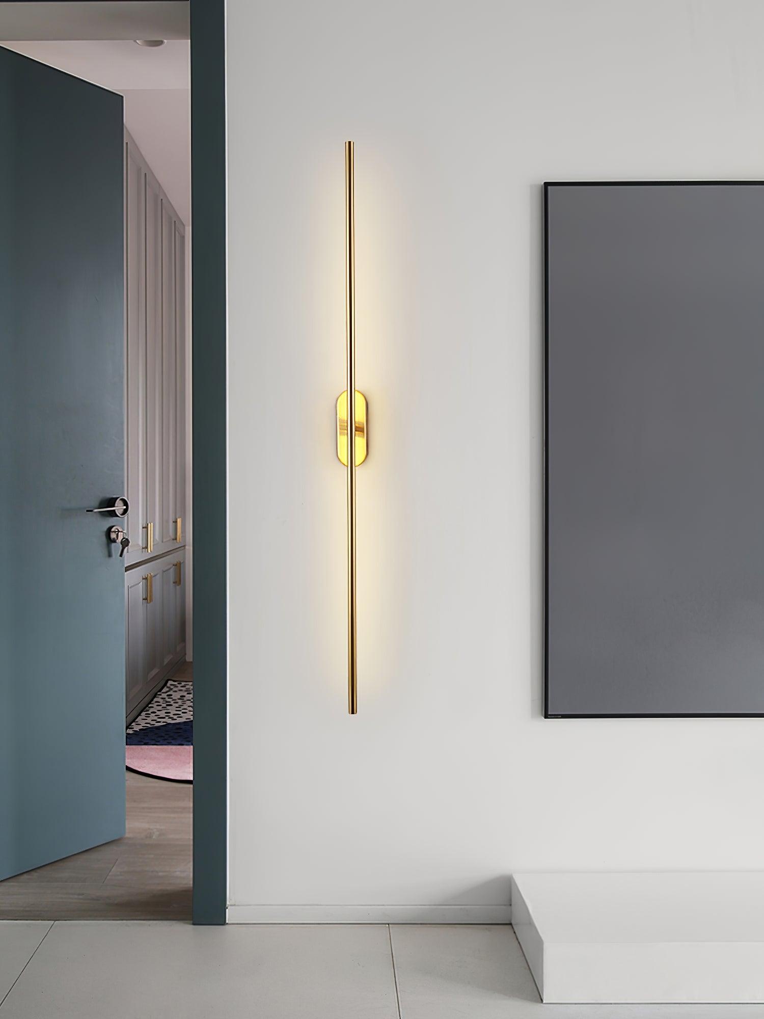 Linnen Rod Wall Sconce