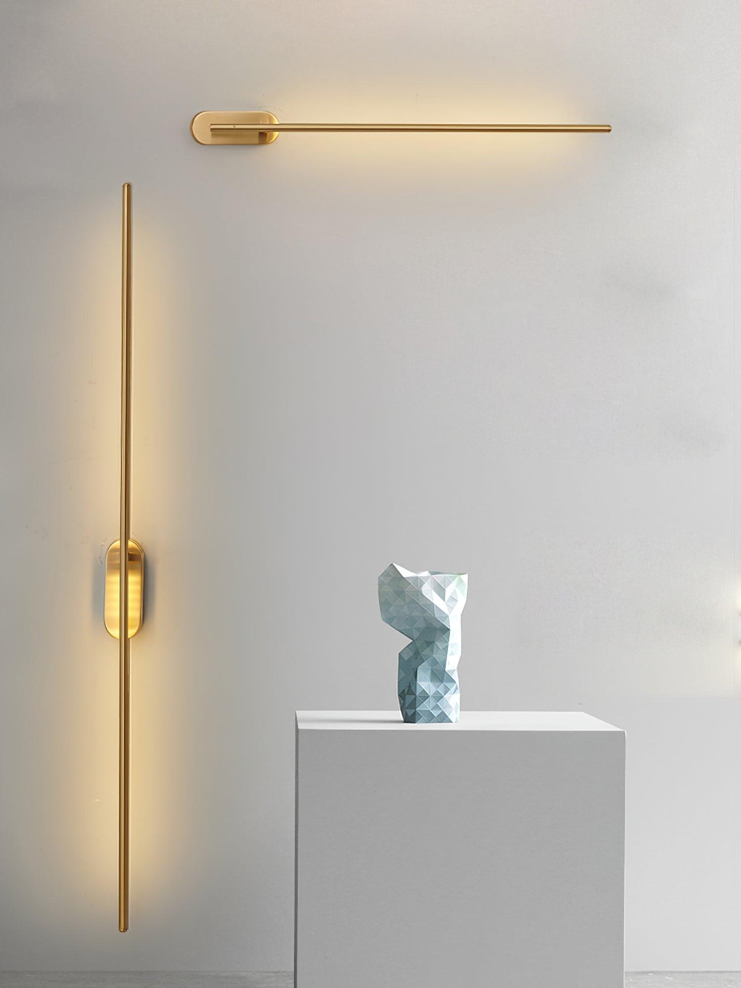 Linnen Rod Wall Sconce