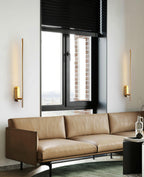 Linnen Rod Wall Sconce