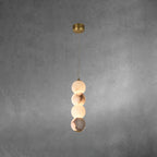 String of Pearls Alabaster Pendant Lamp