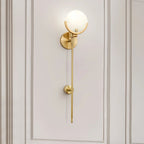 Tail Alabaster Wall Sconce