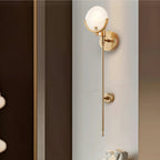 Tail Alabaster Wall Sconce