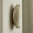 Tan Onyx Sconce