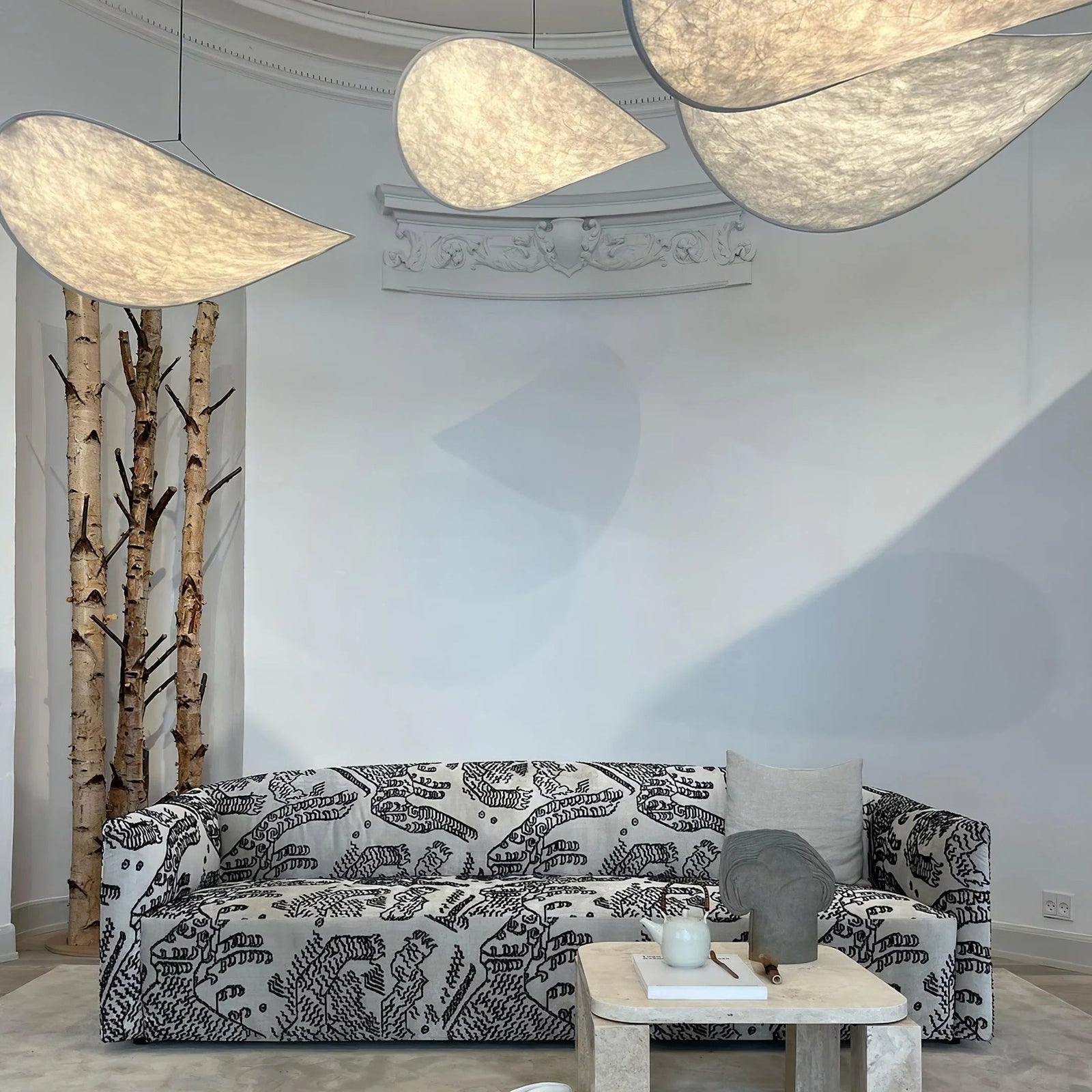 Latia Silk Pendant Lighting