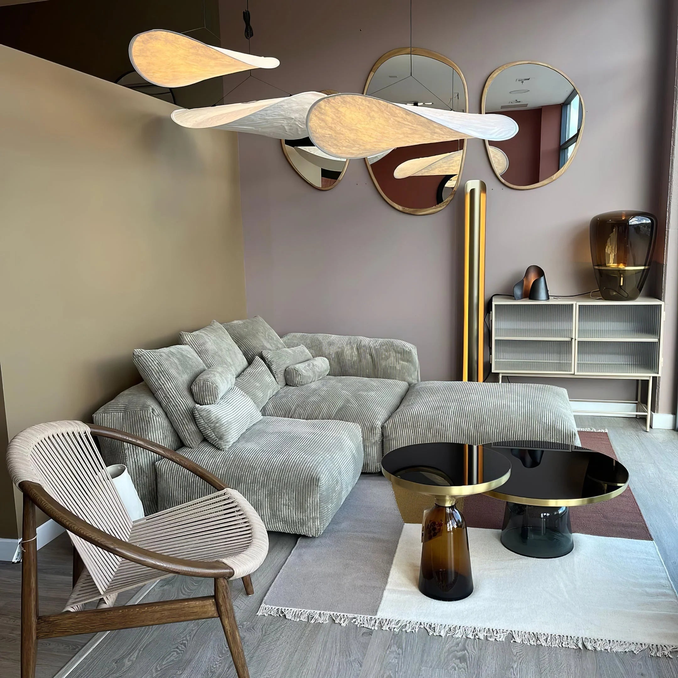 Latia Silk Pendant Lighting