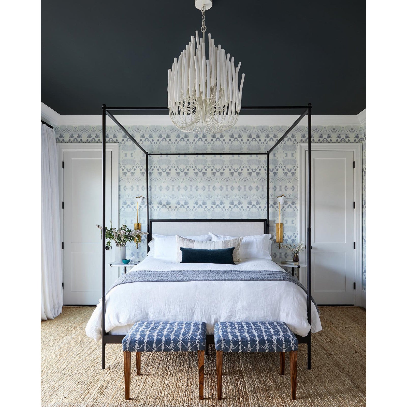 StainedWood Forest Chandelier