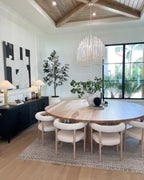 StainedWood Forest Chandelier