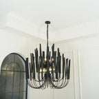 StainedWood Forest Chandelier