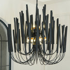 StainedWood Forest Chandelier