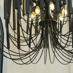 StainedWood Forest Chandelier
