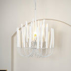 StainedWood Forest Chandelier