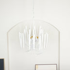 StainedWood Forest Chandelier