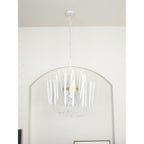 StainedWood Forest Chandelier