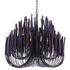 StainedWood Forest Chandelier