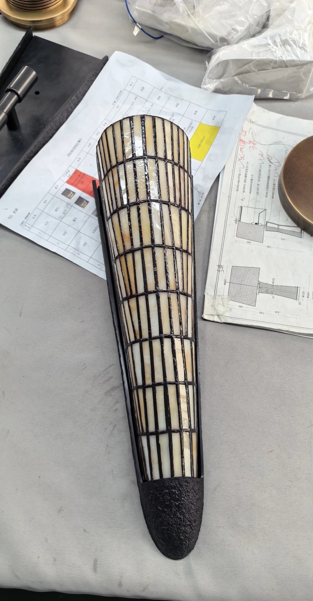 Tusk Sconce