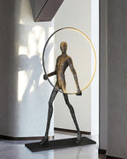 Vera Series Sculpture Floor Lamp