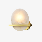 Vicky Alabaster Wall Sconce Round