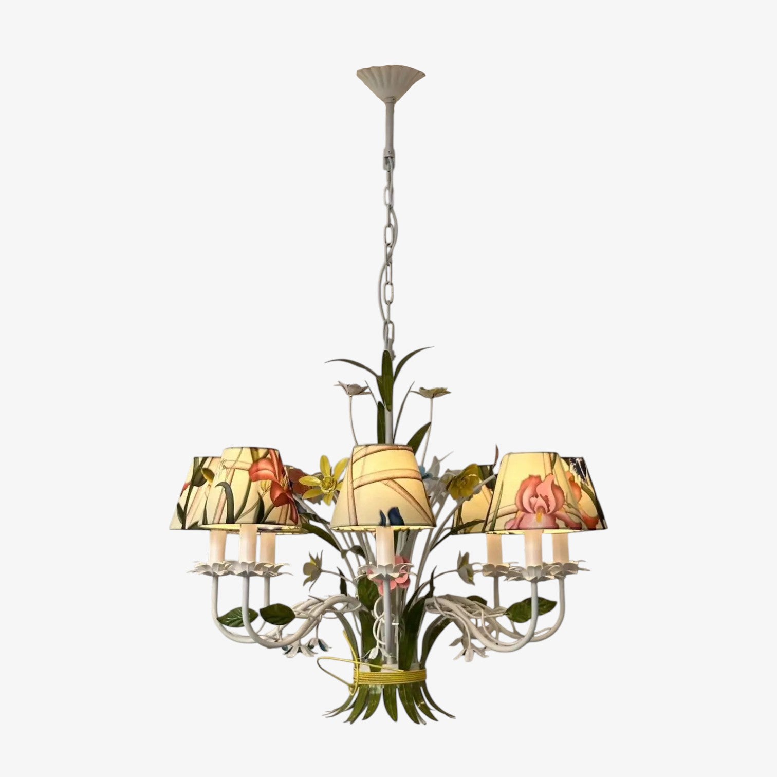 Vintage Iris Chandelier
