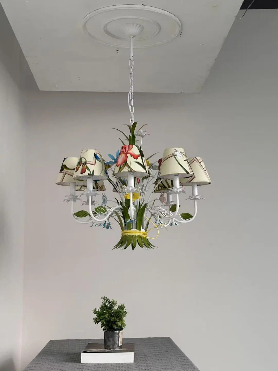 Vintage Iris Chandelier
