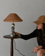 Viola Marble Table Lamp