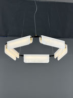 Zoe Alabaster Chandelier